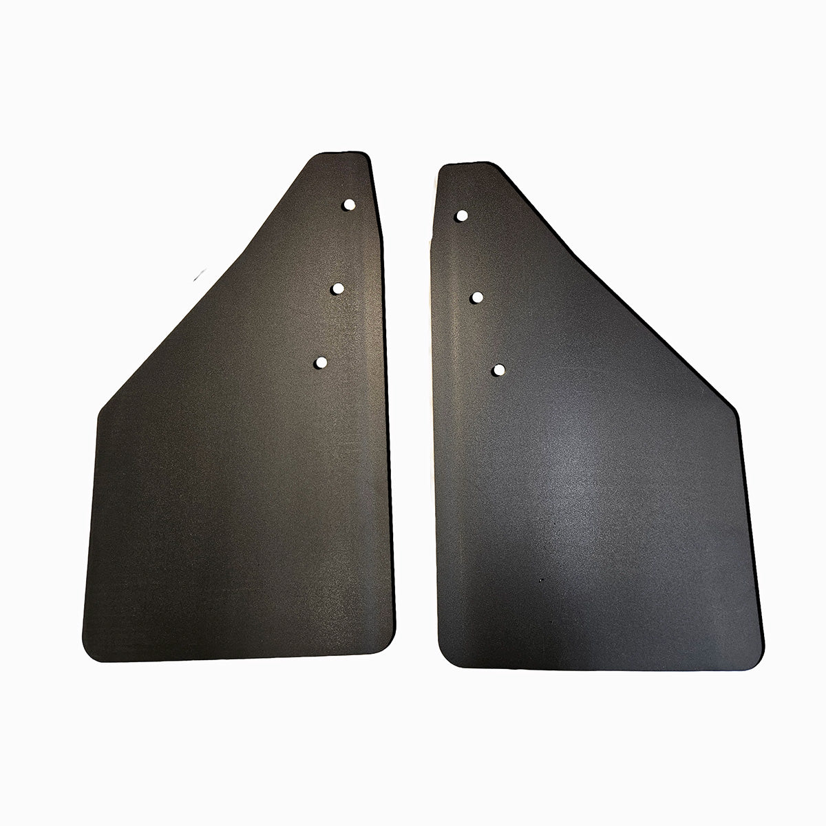 No Drill  Specific Design Rear Mud Flaps For The 2019+ Ram 1500 Pickups Non-Weighted Version 12"W X 20.5"H - No Factory Flare