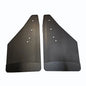 No Drill  Specific Design Rear Mud Flaps For The 2019+ Ram 1500 Pickups With Black-Powder Coated Stainless Steel Weights Pre-Installed - 12"W X 20.5"H