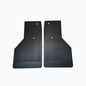 No Drill  Specific Design Rear Mud Flaps For The 2019+ Ram 2500/3500 Pickups With Black-Powder Coated Stainless Steel Weights Pre-Installed - 14"W X 24"H No Factory Flare