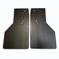 No Drill  Specific Design Rear Mud Flaps For The 2019+ Ram 2500/3500 Pickups Non-Weighted Version - 14"W X 24"H