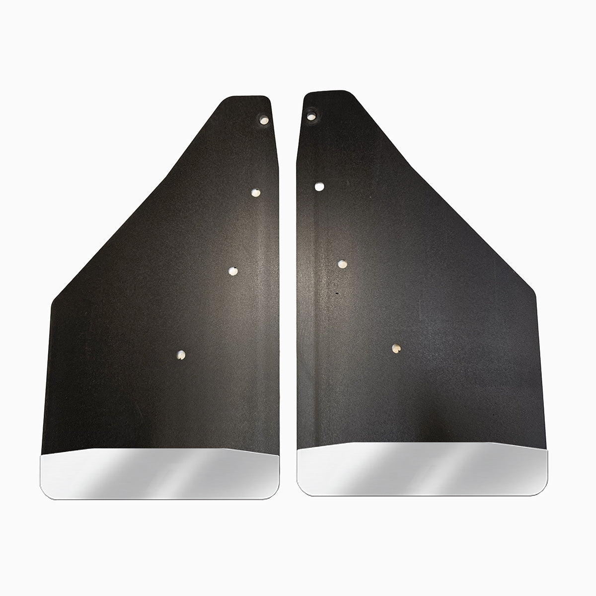 No Drill  Specific Design Front Mud Flaps For The 19-24 (non ZR2) Chevrolet 1500 Pickup With Stainless Steel Weights Pre-Installed - 12"W X 20.5"H