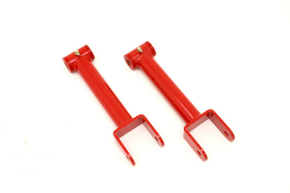 BMR Suspension - Upper Control Arms DOM Non-adjustable Polyurethane Bushings Standard Length - UTCA001R