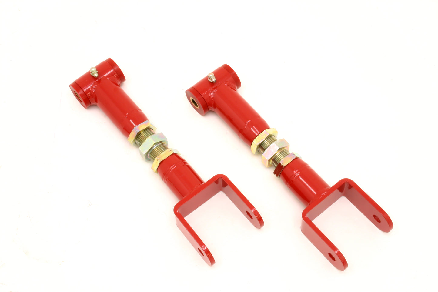 BMR Suspension - Upper Control Arms DOM On-car Adjustable Poly Bushings Standard Length - UTCA002-1R