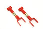 BMR Suspension - Upper Control Arms DOM On-car Adjustable Poly Bushings Standard Length - UTCA002-1R