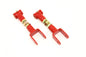 BMR Suspension - Upper Control Arms DOM On-car Adjustable Polyurethane Bushings - UTCA005R