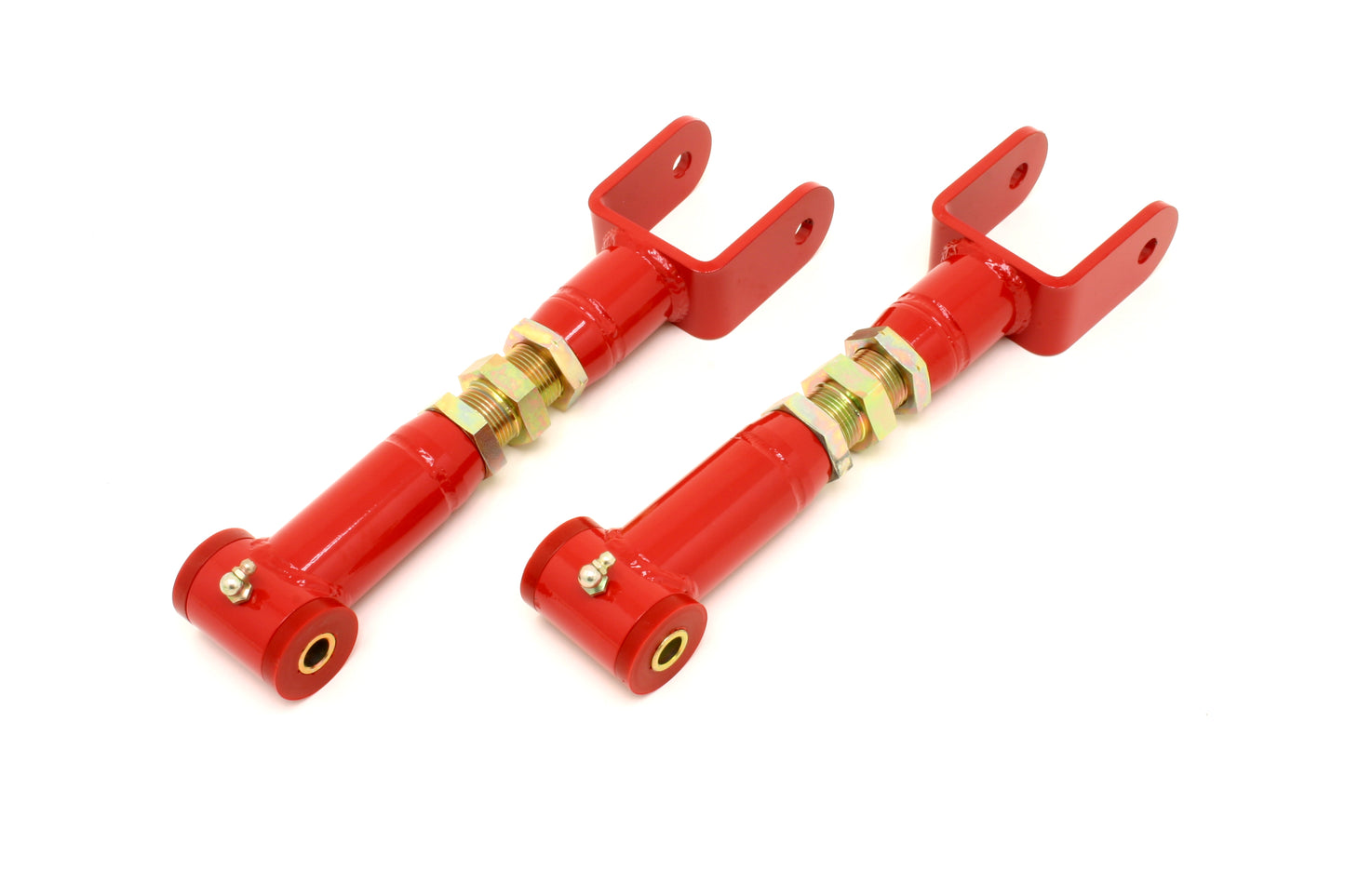 BMR Suspension - Upper Control Arms DOM On-car Adjustable Polyurethane Bushings - UTCA007R