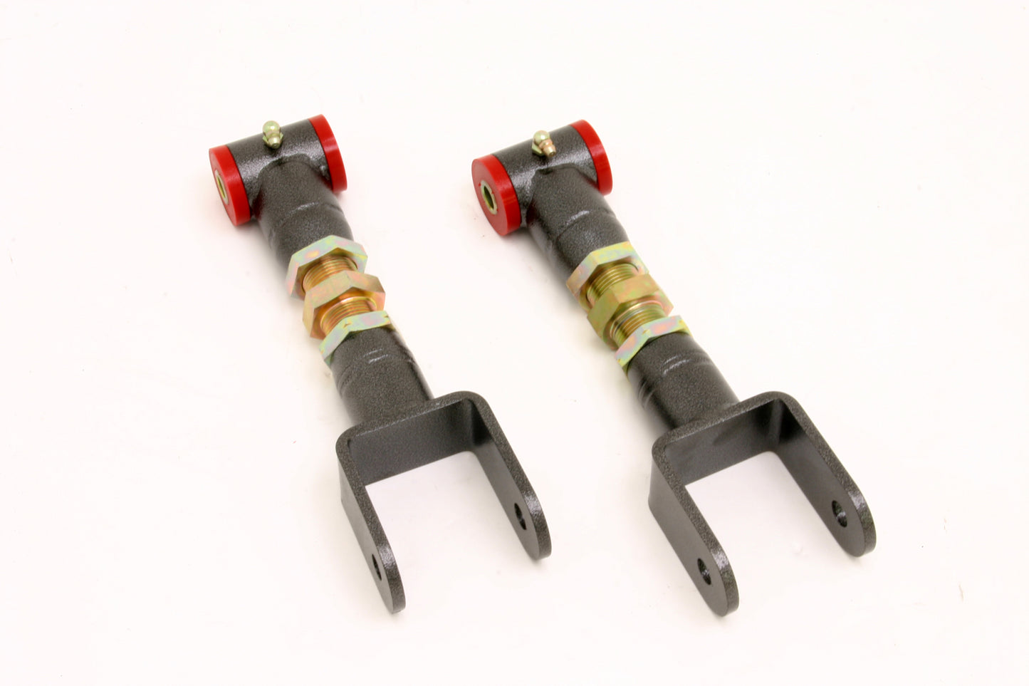 BMR Suspension - Upper Control Arms DOM On-car Adjustable Polyurethane Bushings - UTCA014H