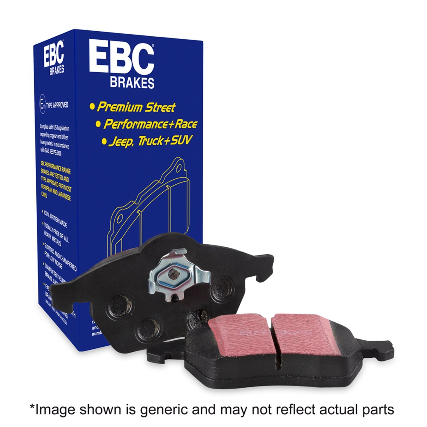 EBC Brakes - Ultimax OEM Replacement Brake Pads - UD1067