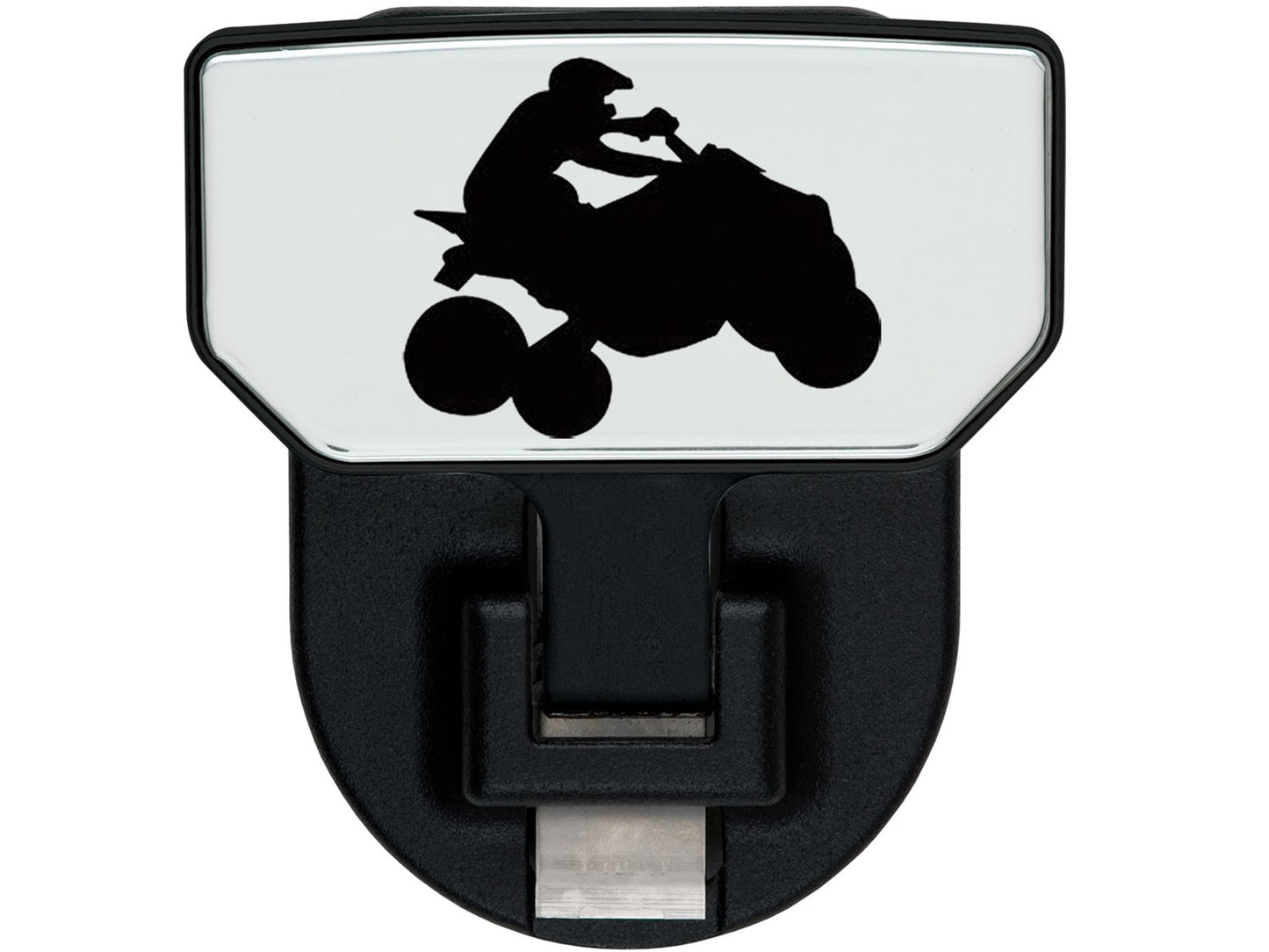 CARR  - 183162 - HD Universal Hitch Step; Fits 2 In. Receiver; Black; Quad; Single
