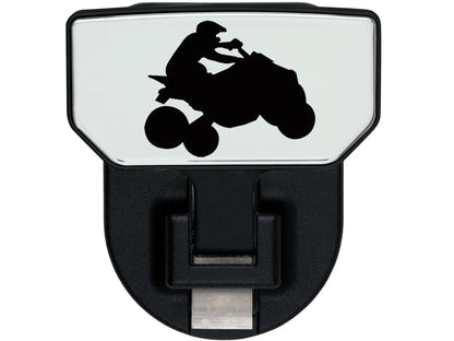 CARR  - 183162 - HD Universal Hitch Step; Fits 2 In. Receiver; Black; Quad; Single