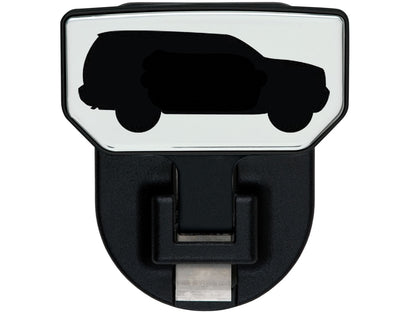 CARR  - 183192 - HD Universal Hitch Step; Fits 2 In. Receiver; Black; SUV; Single