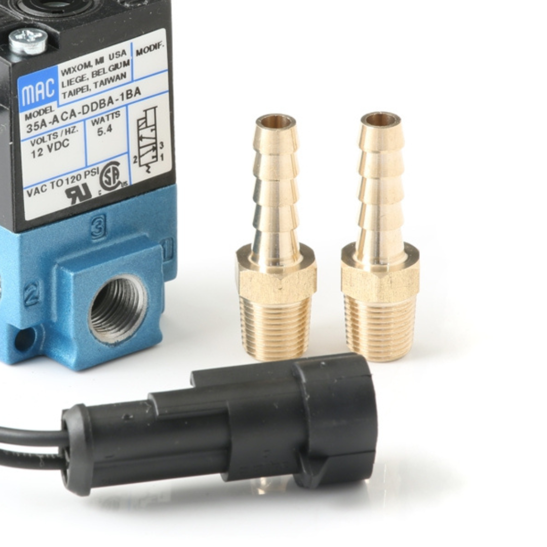 GFB G-FORCE 3-PORT SOLENOID (Inc 2 Hosetails)