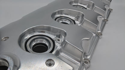 Granatelli Ford Coyote Valve Cover Set Billet; Set Includes (1)Left And (1)Right Side