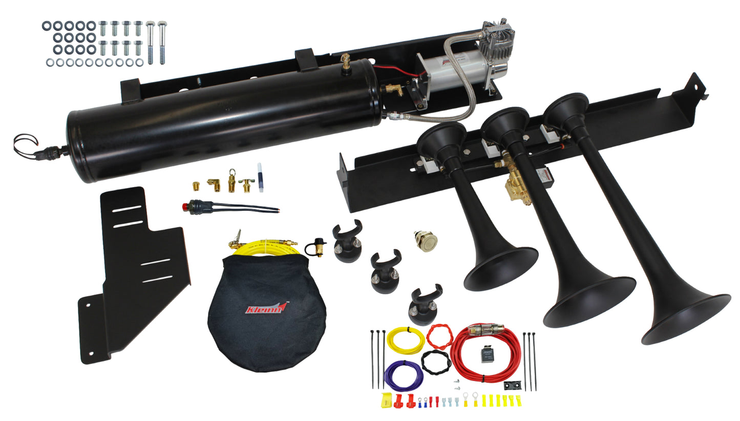 Kleinn Air Horns - VELO-734 - Ford Bolt-On Train Horn