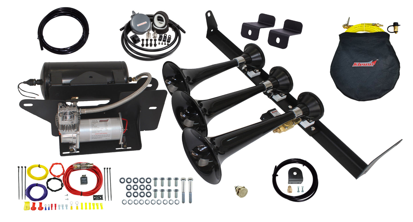 Kleinn Air Horns - VELO15-230 - Ford Bolt-On Train Horn