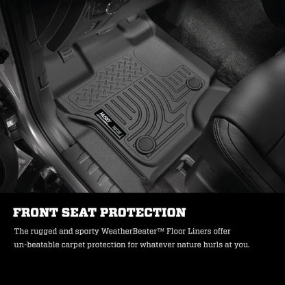Husky Liners Weatherbeater - Front & 2nd Seat Floor Liners (Footwell Coverage) 98721