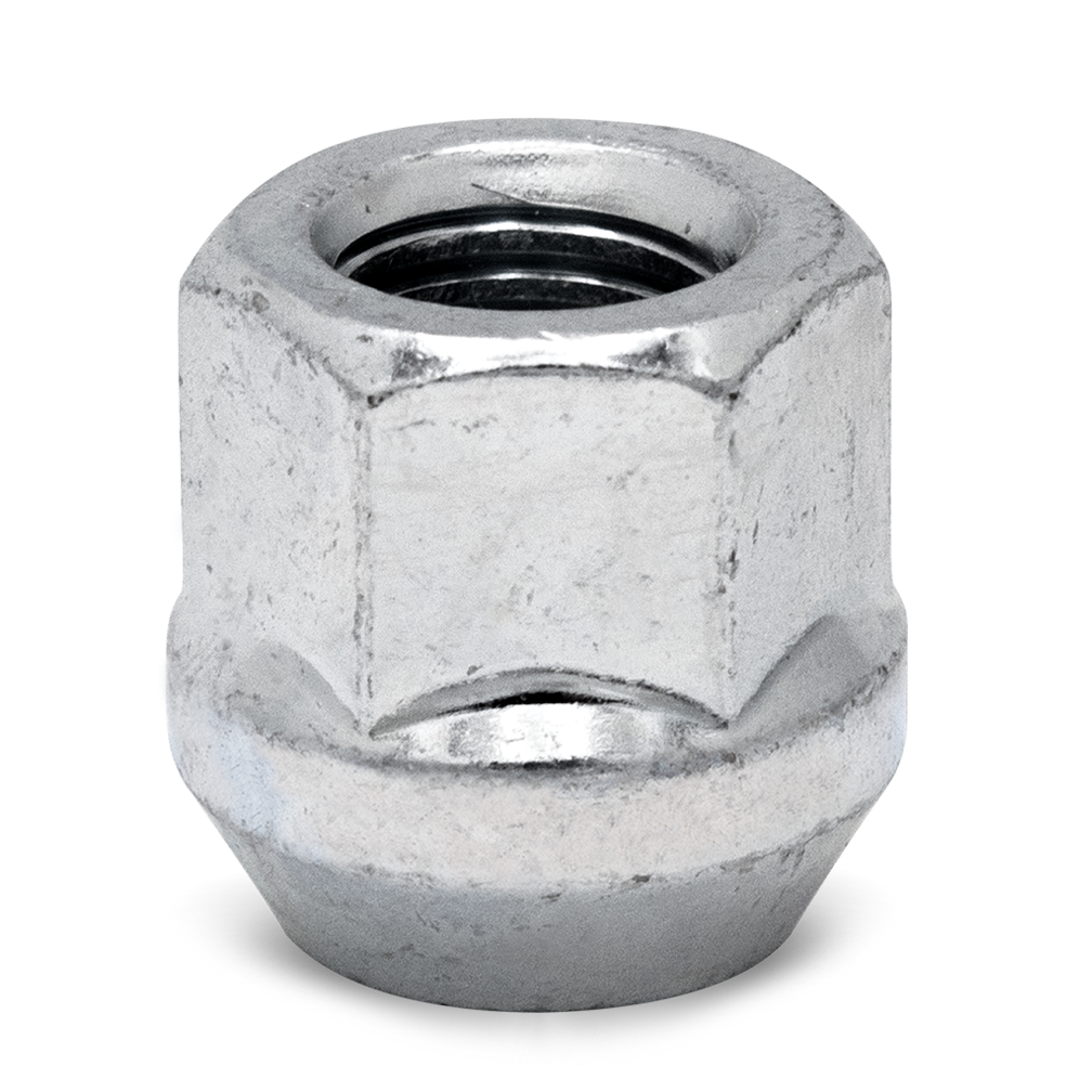 1/2" OPEN END BULGE ACORN (18 POINT) 6 LUG 0.87" ZINC 19 LUGS  4 LOCKS  1 KEY