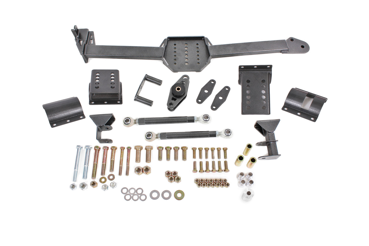 Watts Link  Body Mount  Rod Ends  Adjustable Axle Clamps