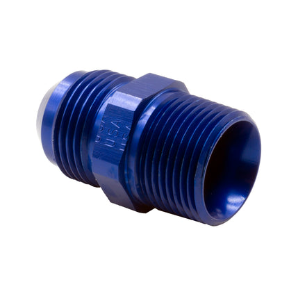 ADAPTER 12 AN TO 3/4 In. NPT BLUE ALUMINUM