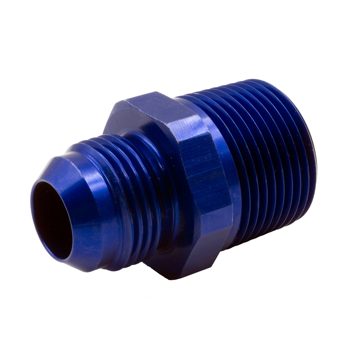 ADAPTER 12 AN TO 1 In. NPT BLUE ALUMINUM