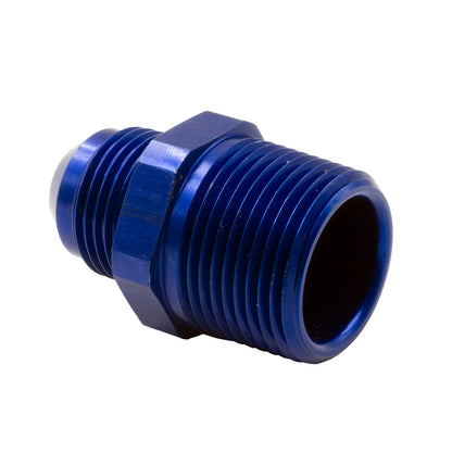 ADAPTER 12 AN TO 1 In. NPT BLUE ALUMINUM