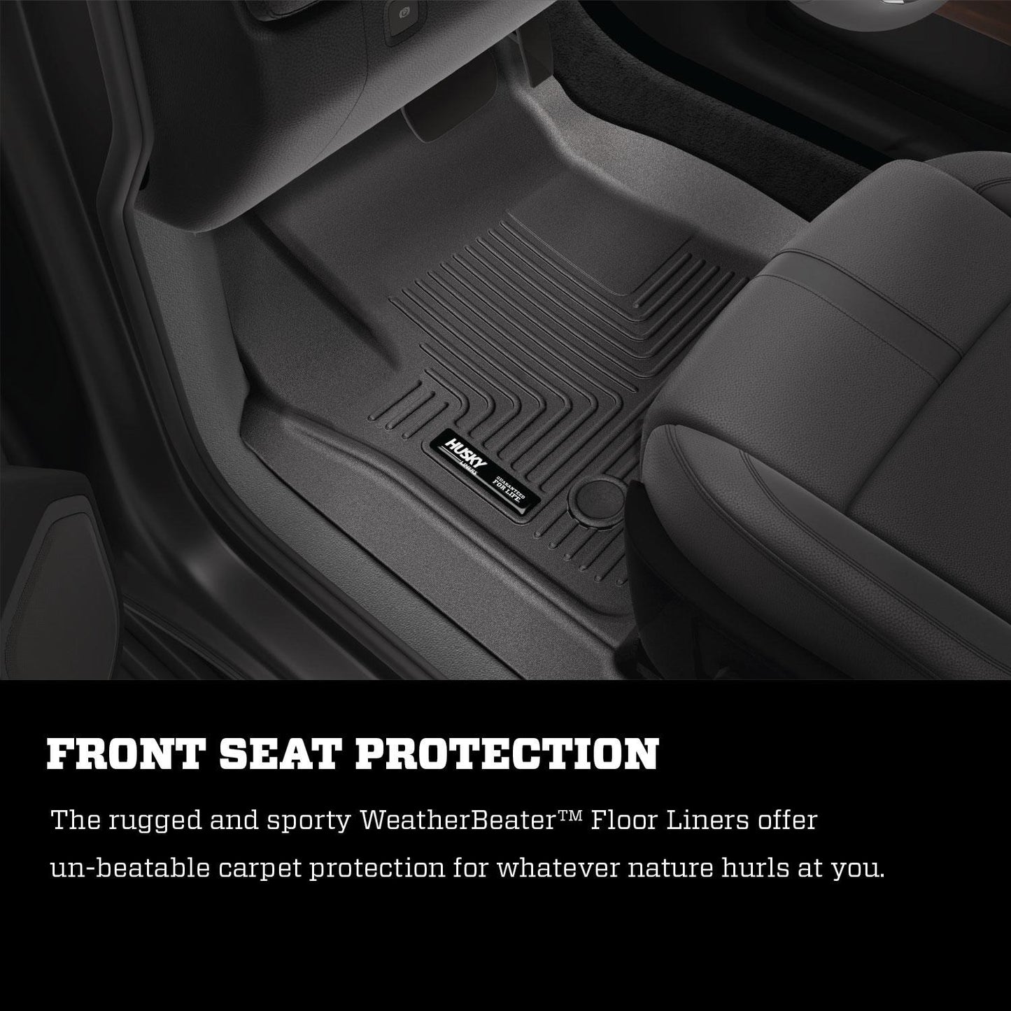 Husky Weatherbeater Front & 2nd Seat Floor Liners 99151