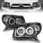 Anzo 2006-2009 Toyota 4Runner Projector Headlights w/ Halo Black
