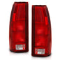 ANZO 1988-1999 Chevy C1500 Taillight Red/Clear Lens (OE Replacement) 311301