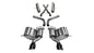 Corsa Performance 12-14 Jeep Grand Cherokee 6.4L V8 Black Sport Cat-Back Exhaust