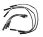 Accel Spark Plug Wires, Extreme 9000 Ceramic, Spiral Core, 8mm, Black, Black Ceramic Stock Boots - 9066CK