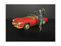 Zombie Mechanic Figurine II for 1/18 Scale Models by American Diorama  free shipping USA