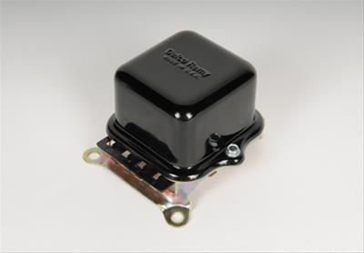 ACDelco Voltage Regulator, 12 V, Steel, Black, Buick, Cadillac, Chevy, GMC, Oldsmobile, Pontiac - D663