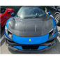 BA Style Carbon Fiber Hood Bonnet for Ferrari 296 GTB