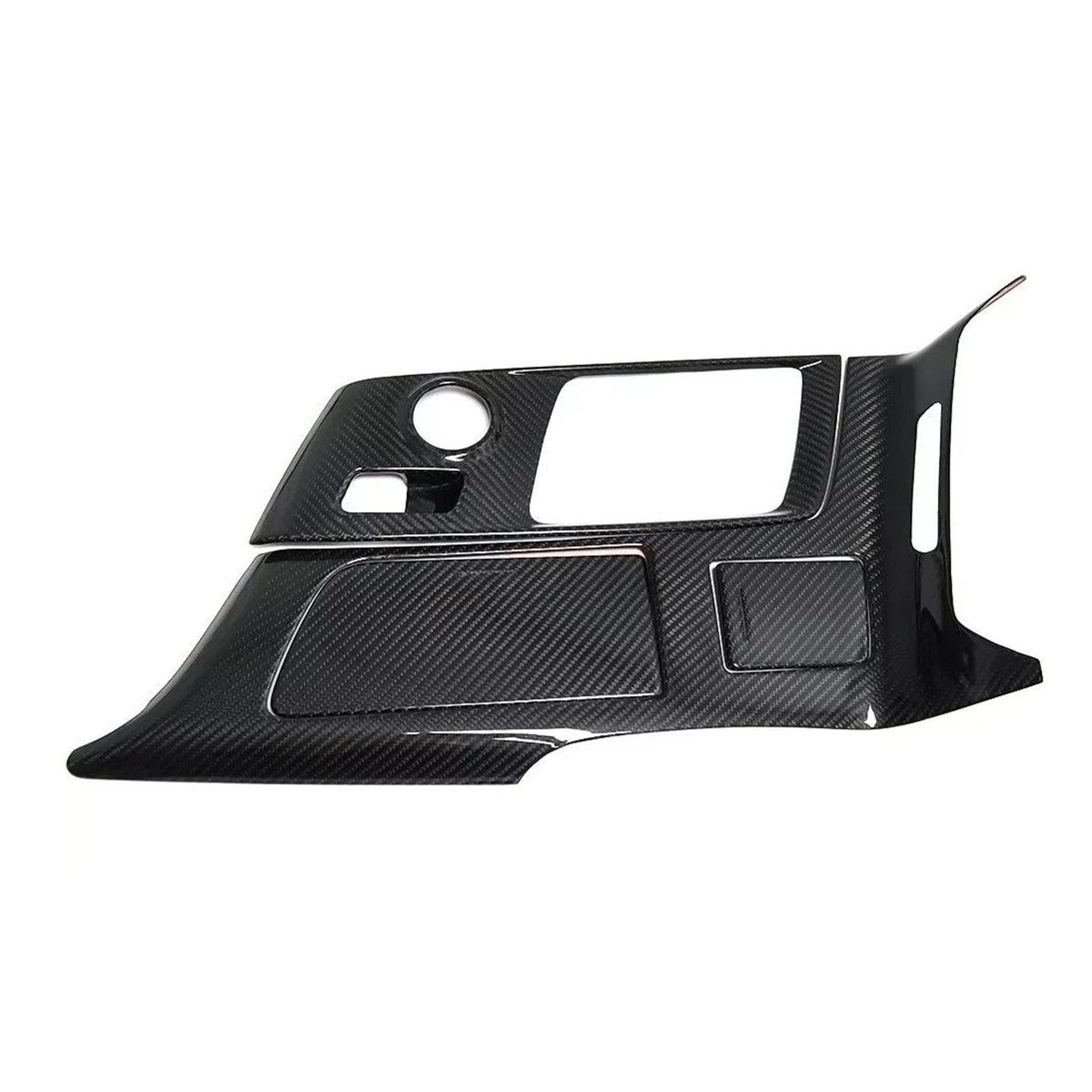 Carbon Fiber Center Console Gear Shift Trim for Chevrolet Corvette C7 Z06 ZR1