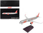 Airbus A321neo Commercial Aircraft "Jet2" (G-SUNO) Silver with Red Tail "Gemini 200" Series 1/200 Diecast Model Airplane by GeminiJets  free shipping USA
