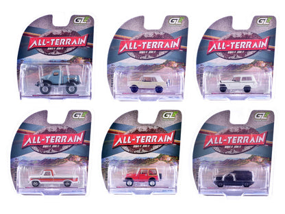 "All Terrain" Series 17 Set of 6 pieces 1/64 Diecast Model Cars by Greenlight  free shipping USA