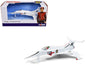 Angel Interceptor Aircraft "World Army Air Force" White "Captain Scarlet and the Mysterons" (1967-1968) TV Series Diecast Model by Corgi  free shipping USA