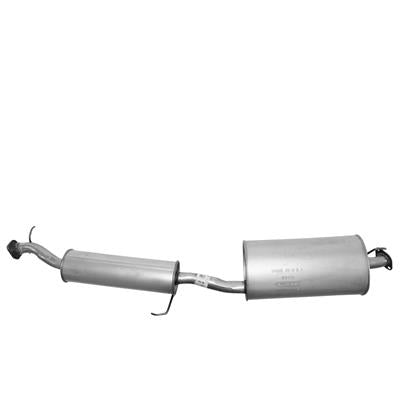 AP Exhaust Muffler Assembly, OE Replacement, Steel, Aluminized, for use on Honda®, 2.4L, Each - 7510