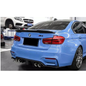 K Style Carbon Fiber Rear Diffuser for BMW F80 M3 F82 F83 M4