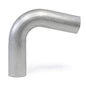 HPS Performance Products HPS 3-1/2" OD 100 Degree Bend 6061 Aluminum Elbow Pipe Tubing, Mill Finish