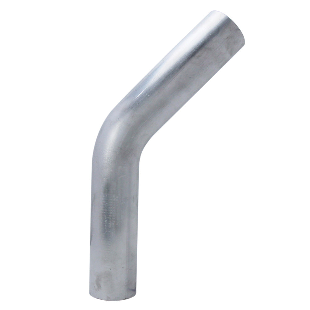 HPS Performance Products HPS 3-1/2" OD 45 Degree Bend 6061 Aluminum Elbow Pipe Tubing