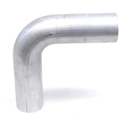 HPS Performance Products HPS 1-7/8" OD 90 Degree Bend 6061 Aluminum Elbow Pipe Tubing 16 Gauge w/ 2 1/4" CLR