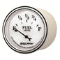 AutoMeter Gauge, Fuel Level, Old Tyme White II, Empty/Full, 240 ohms/33 ohms, 2 1/16 in., Analog - 1216