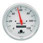 AutoMeter Speedometer, Arctic White Series, 0-120 mph, 5 in., Analog, Electrical, Each - 1389