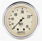 AutoMeter Gauge, Antique Beige, Water Temperature, 120-240 Degrees F, 2 1/16 in., Analog - 1832
