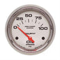 Auto Meter Marine Gauge, Pro-Comp Marine, Oil Pressure, 2 5/8 in., 0-100 psi, Short Sweep, Silver - 20075935