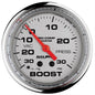 Auto Meter Marine Gauge, Pro-Comp Marine, Boost/Vacuum, 2 5/8 in., 30 in. HG/20 psi, Full Sweep - 20077535