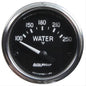 AutoMeter Gauge, Cobra, Water Temperature, 100-250 degrees F, 2 1/16 in., Black Face, Analog - 201015