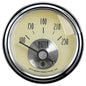 AutoMeter Gauge, Prestige, Water Temperature, 100-250 Degrees F, 2 1/16 in. Diameter, Ivory Face - 2037