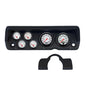 AutoMeter Gauge Kit, Phantom, Analog, White Face, Speedo, Tach, Oil, Water, Volt, Fuel, Black - 214109